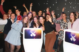 Grand groupe de Tv-Quiz à Rennes