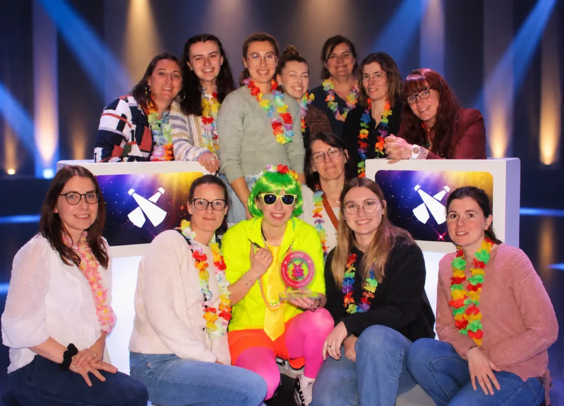Groupe d’amies lors d’un EVJF au TV Quiz de Cellule Grise à Cesson-Sévigné près de Rennes
